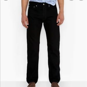 Levi’s 505 Men’s Regular Fit Black Jeans
